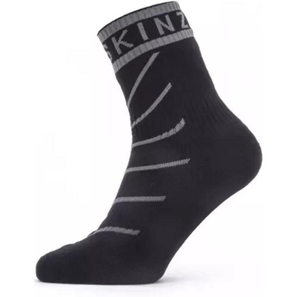 Sealskinz Waterproof Warm Weather Length Sock with Hydrostop Fietssokken Unisex - Maat XL