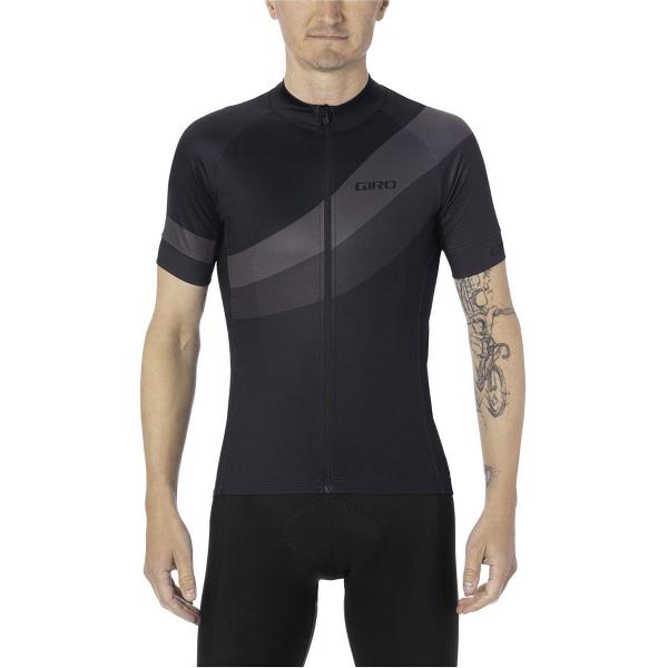 Giro Fietsshirt - Maat XL - Mannen - zwart/donkergrijs