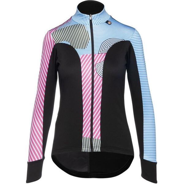 Bioracer Woman Tempest Light Jacket Subli Kontur Pink/Blue Maat XL