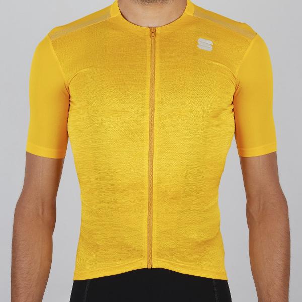 Sportful Fietsshirt korte mouwen Heren Geel - SUPERGIARA JERSEY YELLOW - M