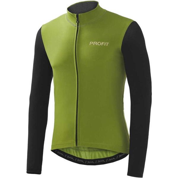 Spiuk Profit Cold&rain Jersey Met Lange Mouwen Groen S Man