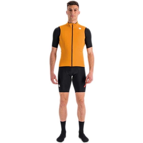 Sportful FIANDRE LIGHT NO RAIN VEST DARK GOLD - Mannen - maat S