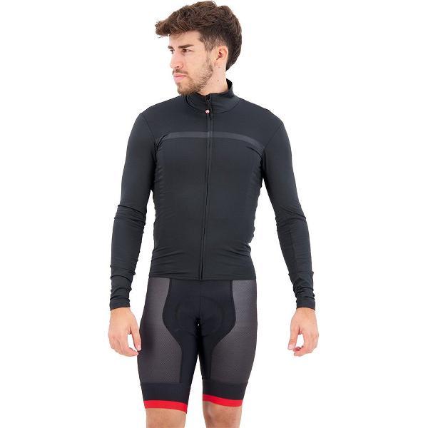 Castelli Pro Thermal Mid Jersey Met Lange Mouwen Grijs L Man