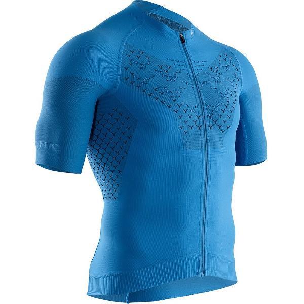 X-bionic Twyce 4.0 Korte Mouwen Fietsshirt Blauw S Man