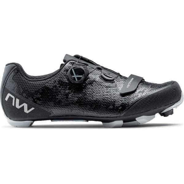 Northwave Razer 2 Mountainbike Schoenen Fietsschoenen - Maat 42 - Unisex - zwart