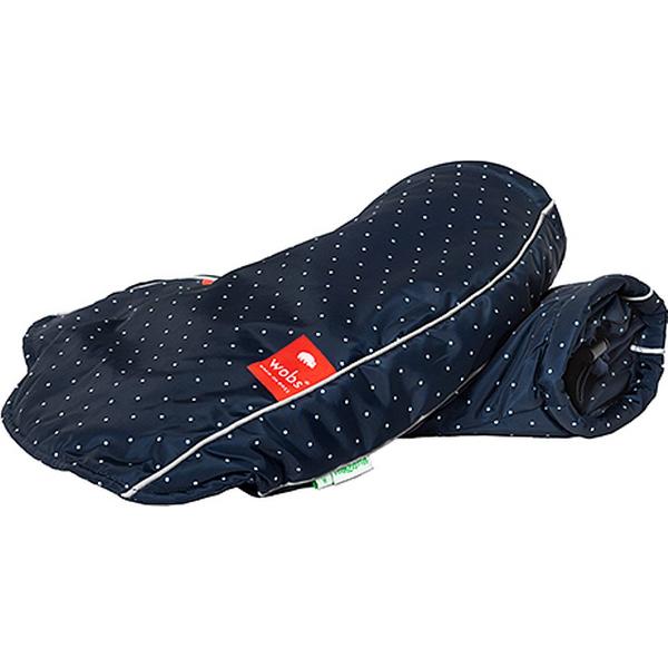 Wobs Fietshandwarmers Unisex - Urban Dark Navy Dots - One Size