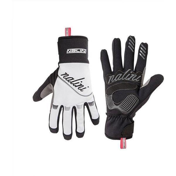 Nalini - Dames - Fietshandschoenen winter - TH Fiets Handschoenen Winddicht - Wit - PINKTHGLOVE - XL