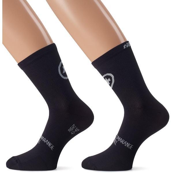 assos tiburuSocks_Evo8 Twin Pack, black series Schoenmaat 0 | EU 35-38