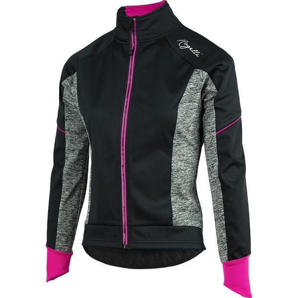 Rogelli Carlyn 2.0 Fietsjack - Dames - Maat M - Zwart/Roze