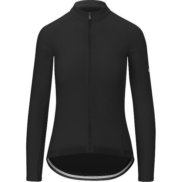 Giro Chrono Longsleeve Thermische Jersey Dames, black Maat L