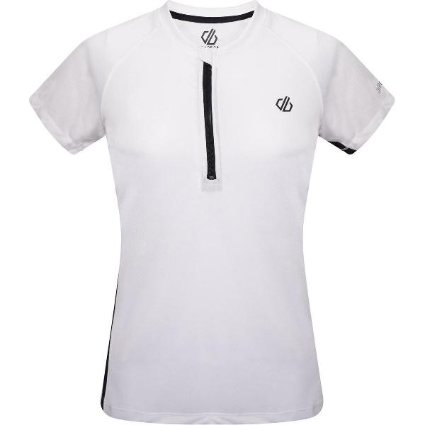 Dare2b - Outdare II Dames Fietsshirt - White/Black - Maat 44