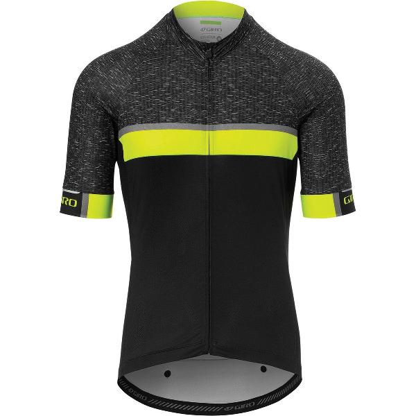 Giro Fietsshirt - Maat S - Mannen - Zwart/Geel