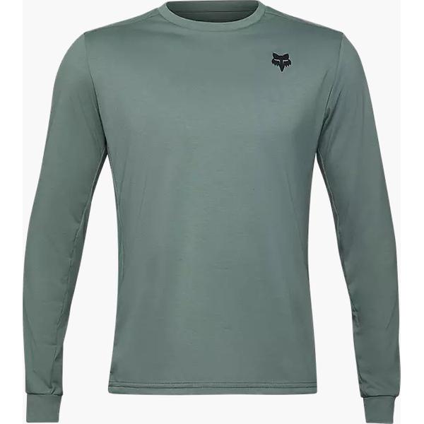 Fox Ranger Dr Md Ls Jersey - Hunter Green