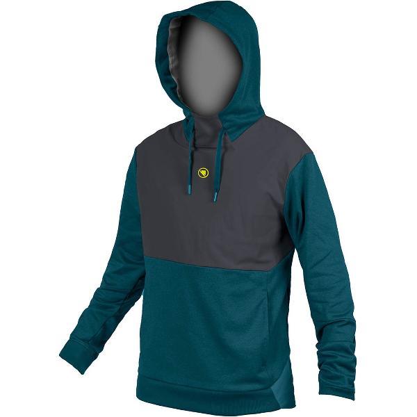 Endura Trailster Tech-hoodie - Barra Blue