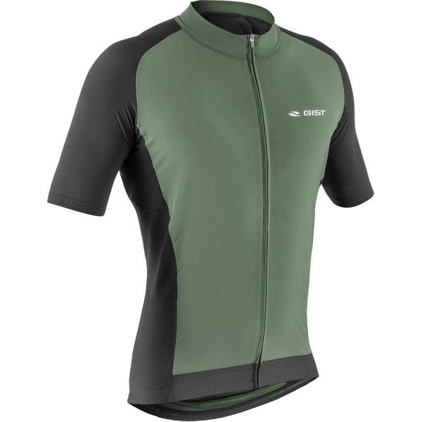 Gist Gravel Jersey Met Korte Mouwen Groen L Man