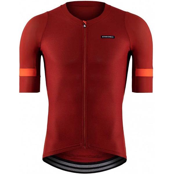 Etxeondo Mendi Jersey Met Korte Mouwen Rood L Man