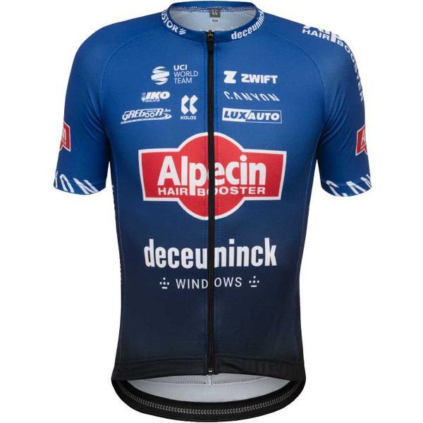 Kids Fietsshirt ALPECIN-DECEUNINCK 2023 KALAS Maat 146