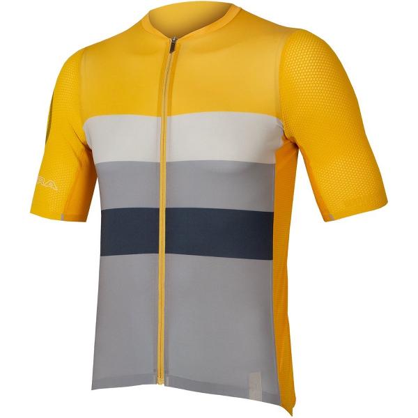 Endura Pro Sl Race Jersey Met Korte Mouwen Geel S Man