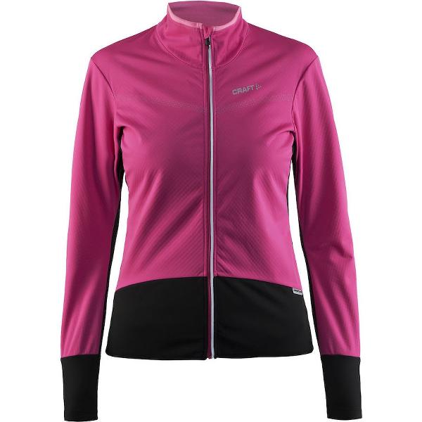 Craft Belle Wind Jersey fiets windjack rood (framboos) dames