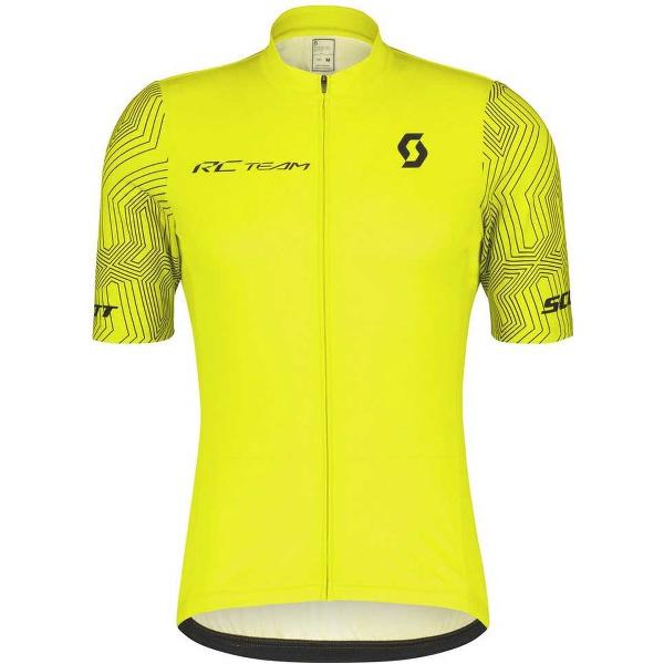 Scott Rc Team 10 Korte Mouwen Fietsshirt Geel L Man