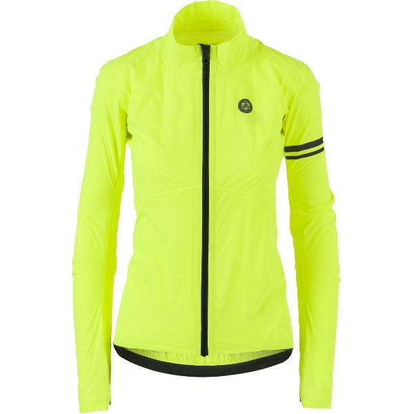 AGU Prime Fiets Regenjack Essential Dames - Geel - S