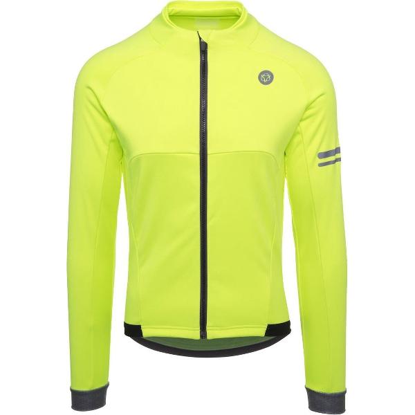 AGU Winter Thermo Fietsjack Essential Heren - Fluo Geel - S