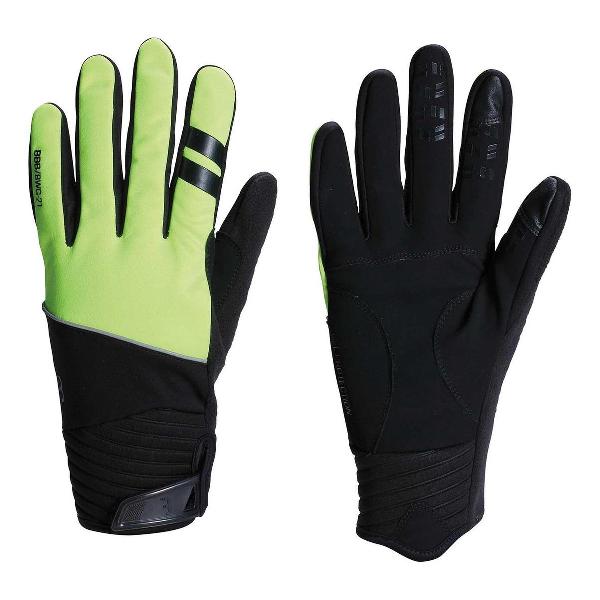 BBB Cycling BWG-21 ControlZone - Fietshandschoenen - Winter - Winddicht - Maat XXL - neon geel