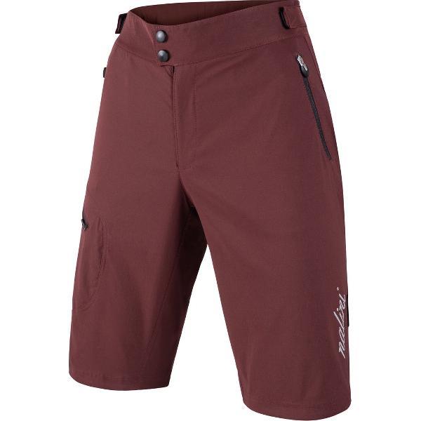 Nalini Dames Fietsbroek kort zonder bretels - Zonder Zeem - Rood - ADVENTURES LADY SHORT Red - S