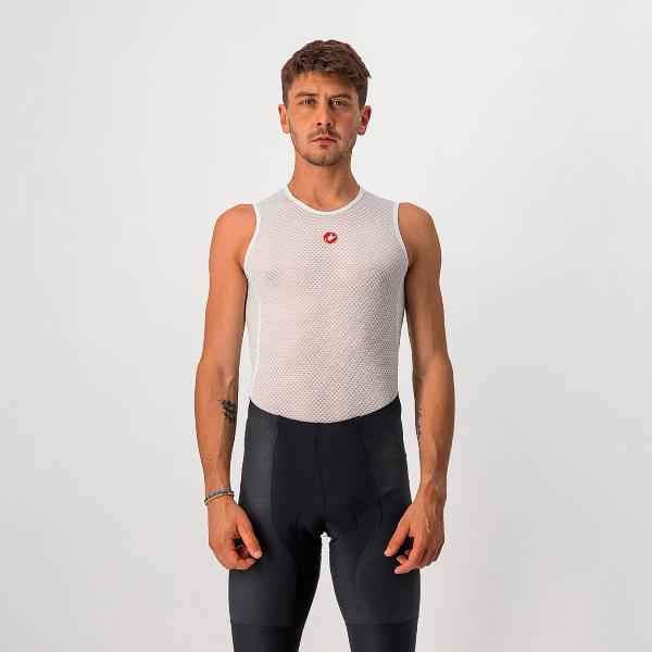 CASTELLI Pro Issue Sleeveless/ Zweethemd mouwloos Wit-S