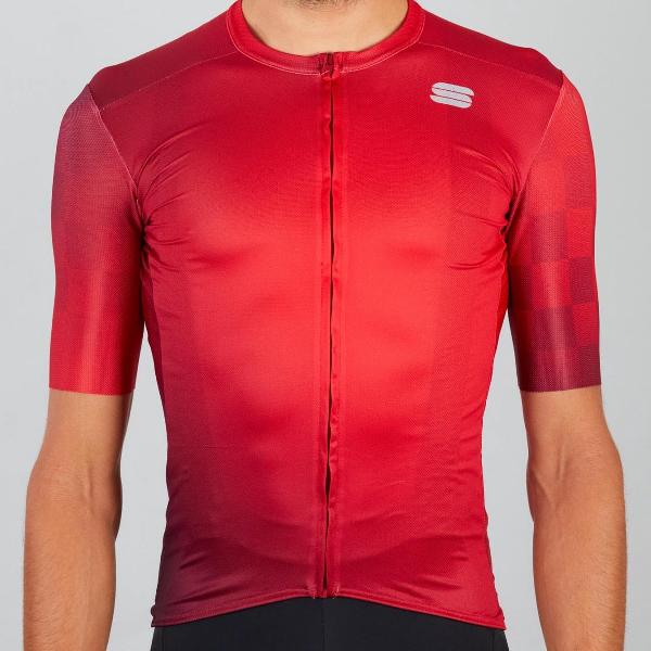 Sportful ROCKET Fietsshirt Red - Mannen - maat 3XL