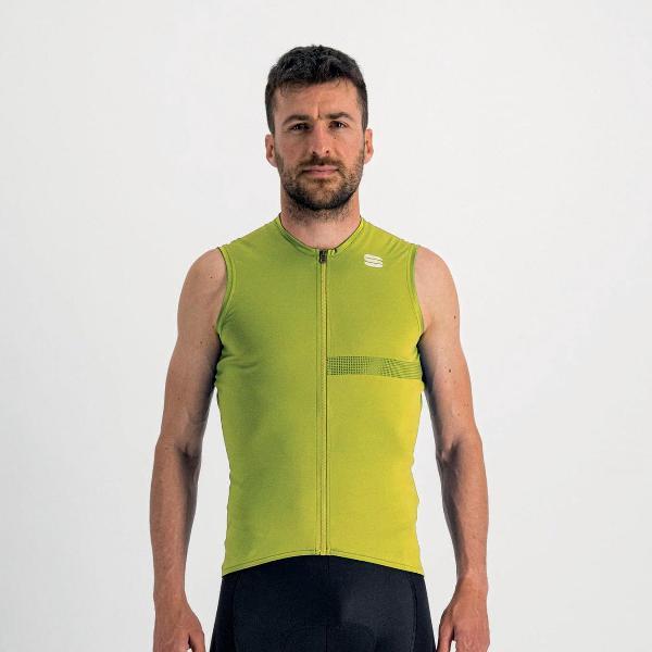 Sportful MATCHY Fietsshirt zonder mouwen Guacamole - Mannen - maat XL