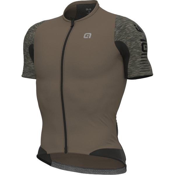 Ale Fietsshirt Korte Mouwen Gravel Attack Off Road 2.0 - Zwart - L - Valt klein