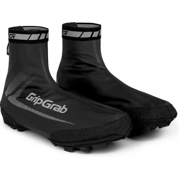 GripGrab - RaceAqua X Waterproof MTB Gravel Regen Fietsoverschoenen Mountainbike - Zwart - Unisex - Maat XXXL