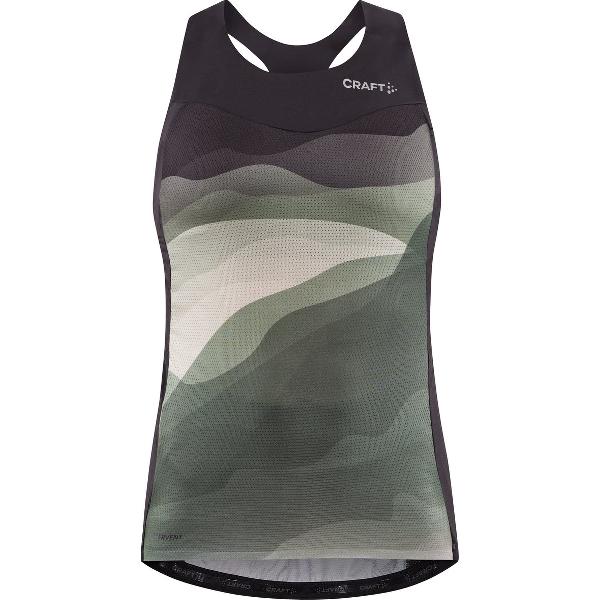 Craft - ADV Endur Singlet W - Fietssinglet - Groen - Dames - Maat M