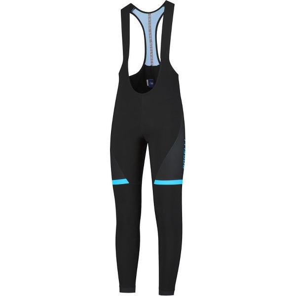 Rogelli Fuse Lange Fietsbroek - Heren - Zwart, Blauw - Maat 2XL