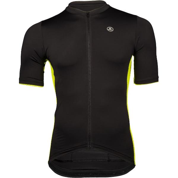 Vermarc Solid Shirt Korte Mouwen PRR Black/ Fluo