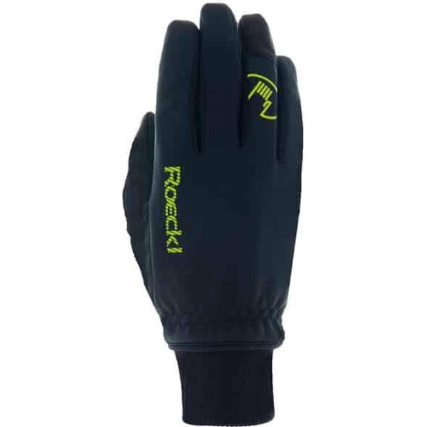 ROECKL Winterhandschoenen Rax neon geel - zwart - Maat 11