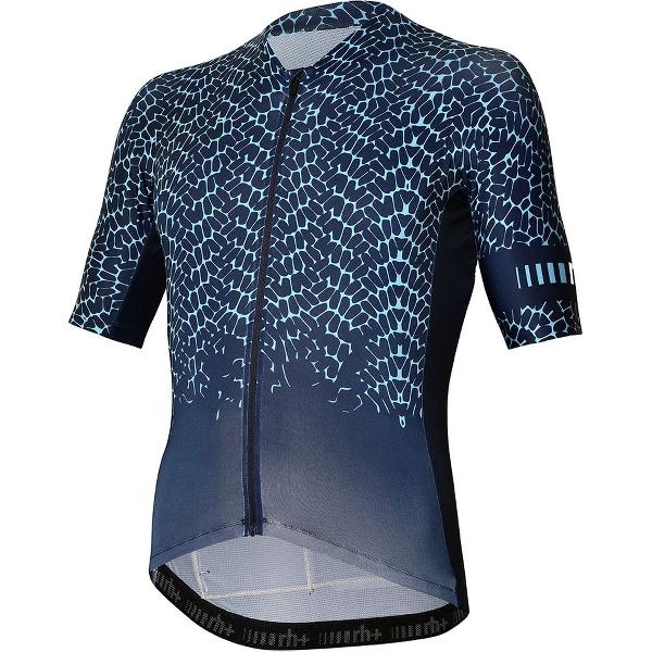 Rh+ Speed Jersey Met Korte Mouwen Blauw L Man