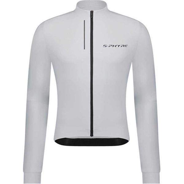 Shimano S-phyre Thermal Jersey Met Lange Mouwen Wit M Man