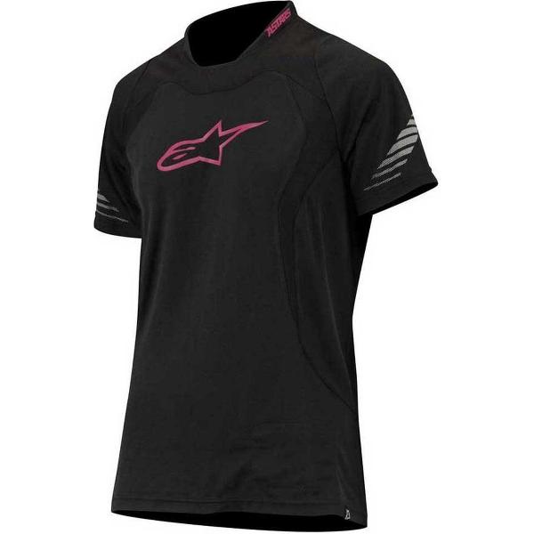 Alpinestars Stella Drop Downhill jersey Dames Short Sleeve zwart Maat S