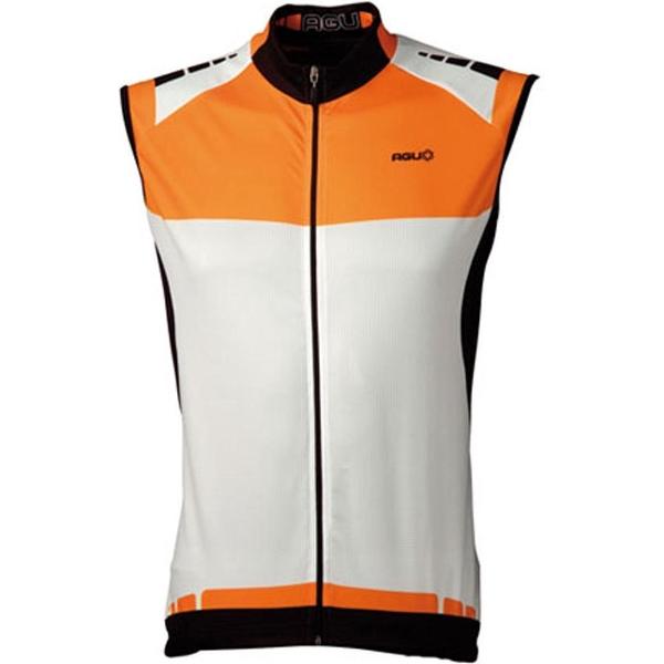 AGU Shirt Singlet Aquila - Sportshirt - Heren - Maat Xl - Oranje;Wit;Zwart