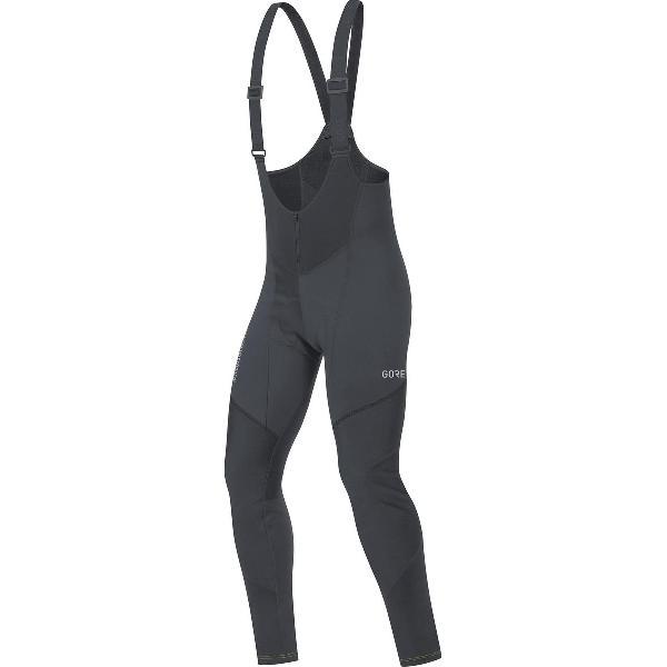 GORE WEAR C3 Windstopper Thermo Bib Tights Heren, zwart Maat XL