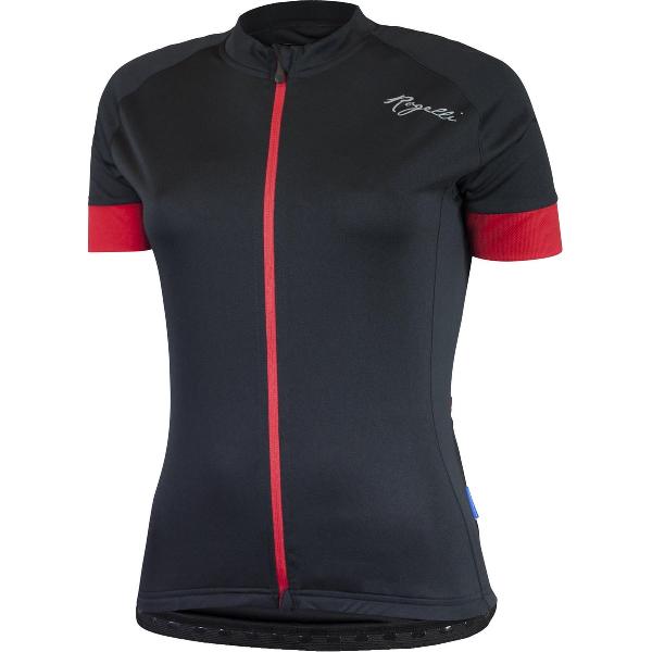 Rogelli Modesta Fietsshirt - Dames - Maat L - Zwart/Rood