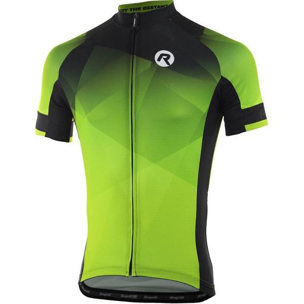 Rogelli Ispirato 2.0 Fietsshirt - Heren - Korte mouwen - Maat S - Fluor/Zwart