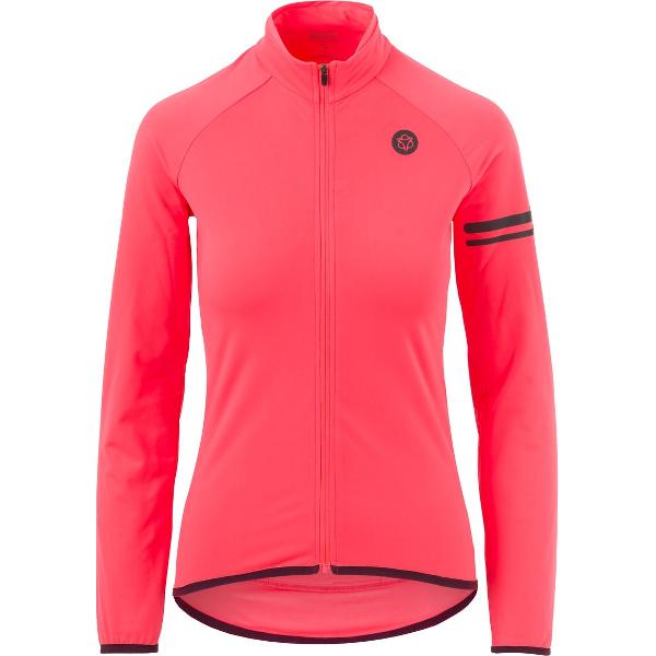 AGU Thermo Fietsshirt Lange Mouwen Essential Dames - Roze - XS