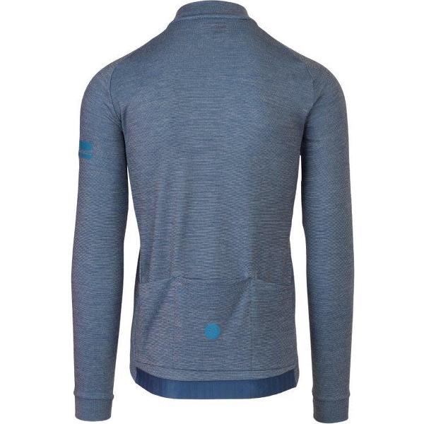 AGU Merino Fietsshirt Lange Mouwen Performance Heren - Blue - XXL