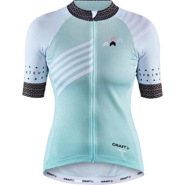 Craft Specialiste Ss Jersey Sportshirt Dames - Eon/Glas - Maat XL