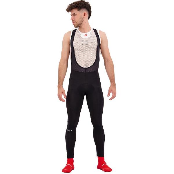 Castelli ENTRATA lange fietsbroek Black - Mannen - maat M