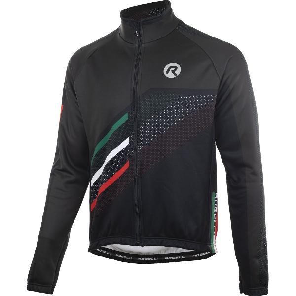 Rogelli Rogelli Team 2.0 Fietsjack Winter - Heren - Zwart - Maat S