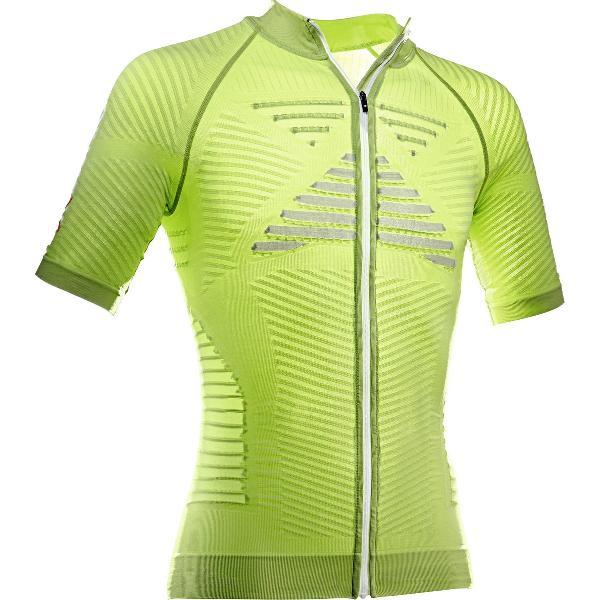 X-Bionic Biking Effektor heren jersey groen - Maat S